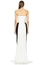 view 3 of 4 x REVOLVE Sabine Gown in Black & Ivory