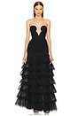 view 1 of 3 x REVOLVE Elizabeth Gown in Black