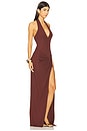 view 2 of 3 x REVOLVE Aura Gown in Chocolate Brown