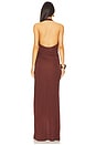 view 3 of 3 x REVOLVE Aura Gown in Chocolate Brown