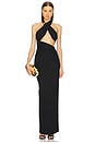 view 1 of 4 VICTORIA ガウン in Black