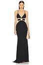 view 1 of 3 x REVOLVE x REVOVLE Milan Gown in Black