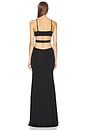 view 3 of 3 x REVOLVE x REVOVLE Milan Gown in Black
