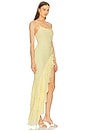 view 2 of 4 LORENZA 원피스 in Butter Yellow