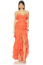 view 1 of 3 x REVOLVE Oleksandra Gown in Coral