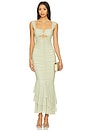 view 1 of 3 x REVOLVE Hilary Gown in Pistachio Green