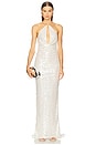 view 1 of 4 x REVOLVE Lucie Gown in Champagne