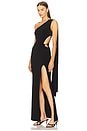 view 1 of 4 VESTIDO LARGO MARGAUX in Black