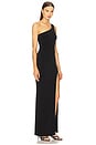view 3 of 4 VESTIDO LARGO MARGAUX in Black
