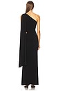 view 4 of 4 VESTIDO LARGO MARGAUX in Black
