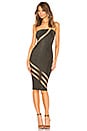 view 1 of 4 X REVOLVE Darla Dress in Black & Gold