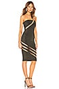 view 2 of 4 X REVOLVE Darla Dress in Black & Gold