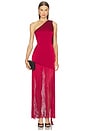 view 2 of 5 x REVOLVE Cassis Dress in Dark Red