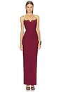 view 1 of 3 x REVOLVE Louisa Gown in Oxblood