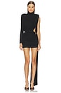 view 1 of 4 x REVOLVE Amaro Mini Dress in Black