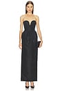 view 1 of 4 x REVOLVE Rosato Maxi Dress in Black