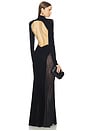 view 1 of 3 x REVOLVE Sarto Velvet Gown in Black