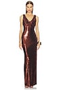 view 1 of 4 VESTIDO CALABRIA in Copper