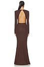 view 3 of 4 x REVOLVE Acqua Gown in Chocolate Brown