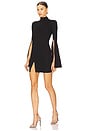 view 4 of 4 ROBE COL MONTANT GIBSON in Black