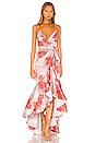 view 4 of 4 ROBE MAXI ATIENNE in Rose Floral
