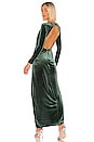 view 3 of 4 x REVOLVE Gregory Gown in Emerald Green