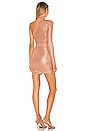 view 3 of 4 x REVOLVE Selia Mini Dress in Metallic Rose
