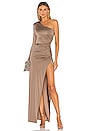 view 1 of 3 x REVOLVE Gilly Maxi Dress in Taupe