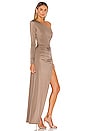 view 2 of 3 x REVOLVE Gilly Maxi Dress in Taupe