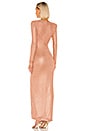 view 4 of 4 x REVOLVE Sitara Gown in Metallic Rose
