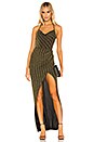 view 1 of 4 x REVOLVE Semira Gown in Black & Gold