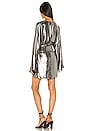 view 3 of 4 x REVOLVE Tiana Mini Dress in Silver