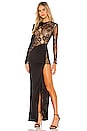 view 1 of 3 x REVOLVE Hillary Gown in Black