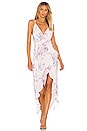 view 4 of 4 x REVOLVE Thaia Dress in Lilac Floral