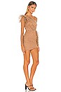 view 2 of 4 x REVOLVE Xena Mini Dress in Nude & Black Dot