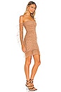view 2 of 4 x REVOLVE Xander Midi Dress in Nude & Black Dot