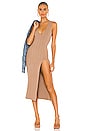 view 1 of 5 x REVOLVE Variegated Rib Bodycon Dress in Taupe