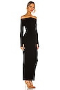 view 2 of 4 x REVOLVE Off Shoulder Bodycon Maxi Dress in Black