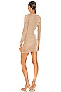 view 3 of 3 x REVOLVE Franky Mini Dress in Taupe