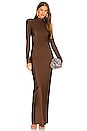 view 2 of 3 x REVOLVE Greene Maxi Dress in Brown