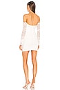 view 3 of 3 x REVOLVE Paola Mini Dress in White
