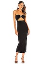 view 1 of 3 x REVOLVE Erin Midi Dress in Black