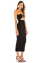 view 2 of 3 x REVOLVE Erin Midi Dress in Black