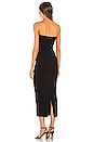view 3 of 3 x REVOLVE Erin Midi Dress in Black