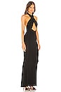 view 2 of 3 x REVOLVE Cross Front Maxi Dress in Black