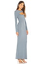 view 2 of 3 x REVOLVE Juno Maxi Dress in Dusty Blue