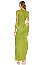 view 3 of 3 x REVOLVE Lauren Maxi Dress in Green Croc