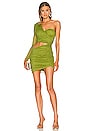 view 1 of 5 x REVOLVE Vivienne Mini Dress in Green Croc