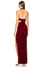 view 3 of 3 x REVOLVE Zoey Gown in Burgundy