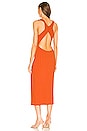 view 4 of 4 x REVOLVE Variegated Rib Bodycon Dress in Blood Orange